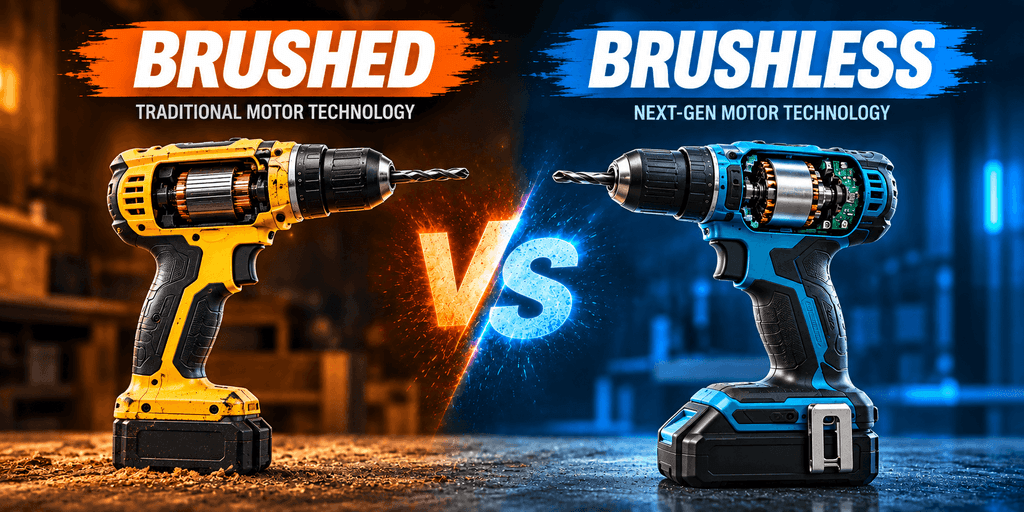Brushed vs. Brushless Power Tool Motor