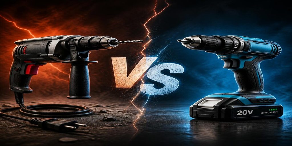 Corded Vs Cordless Power Tool