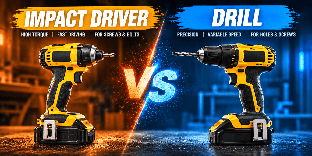 Impact Driver Vs. Drill