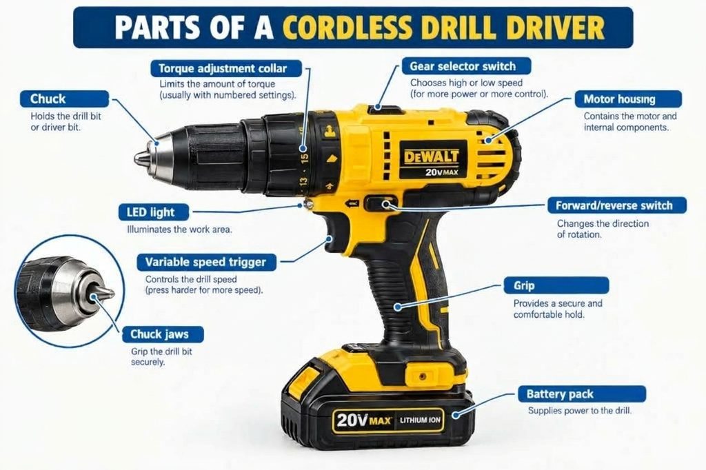 Drill/Driver Parts