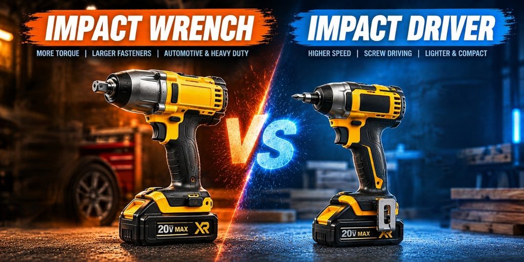 Impact Wrench vs Impact Driver